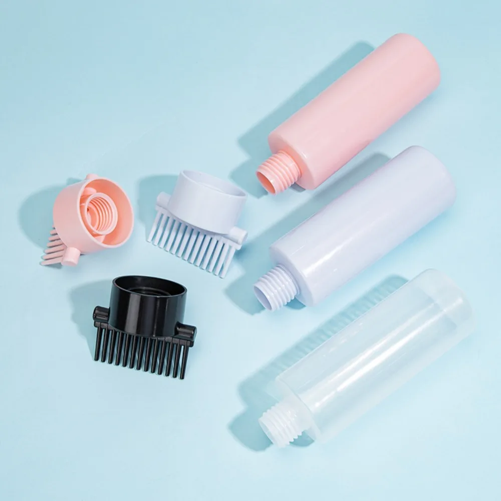 Hair Oil Applicator Bottle Hair Dye Applicator Bottle Hair Dyeing Bottle Hair Dye Bottle 180ML Hair Dye Applicator Refillable Shampoo Bottle Hair Oil Brush Bottles