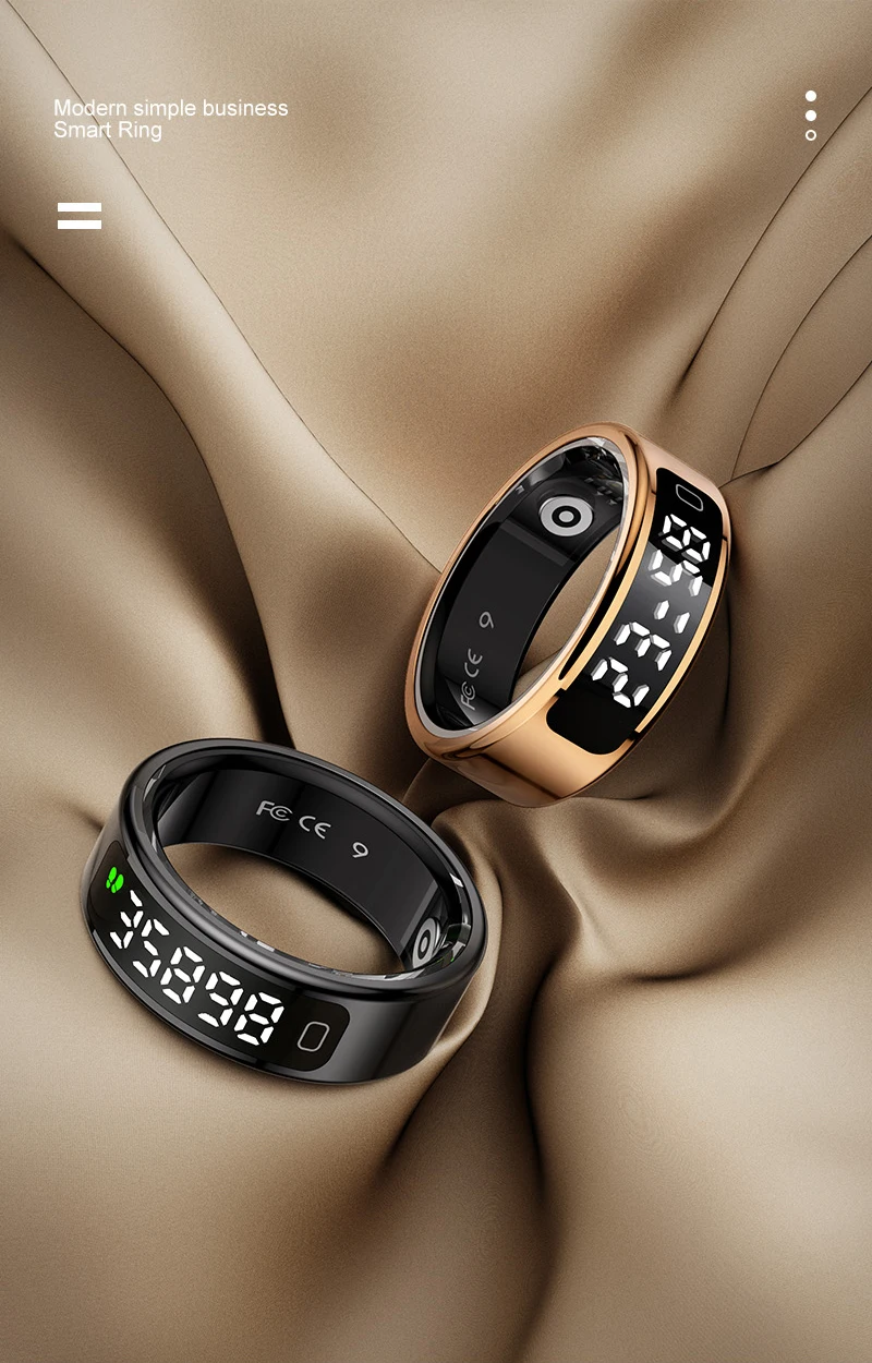 NEW R11C Smart Ring Heart Rate Blood Oxygen Sleep Monitoring Multi Sports Mode R