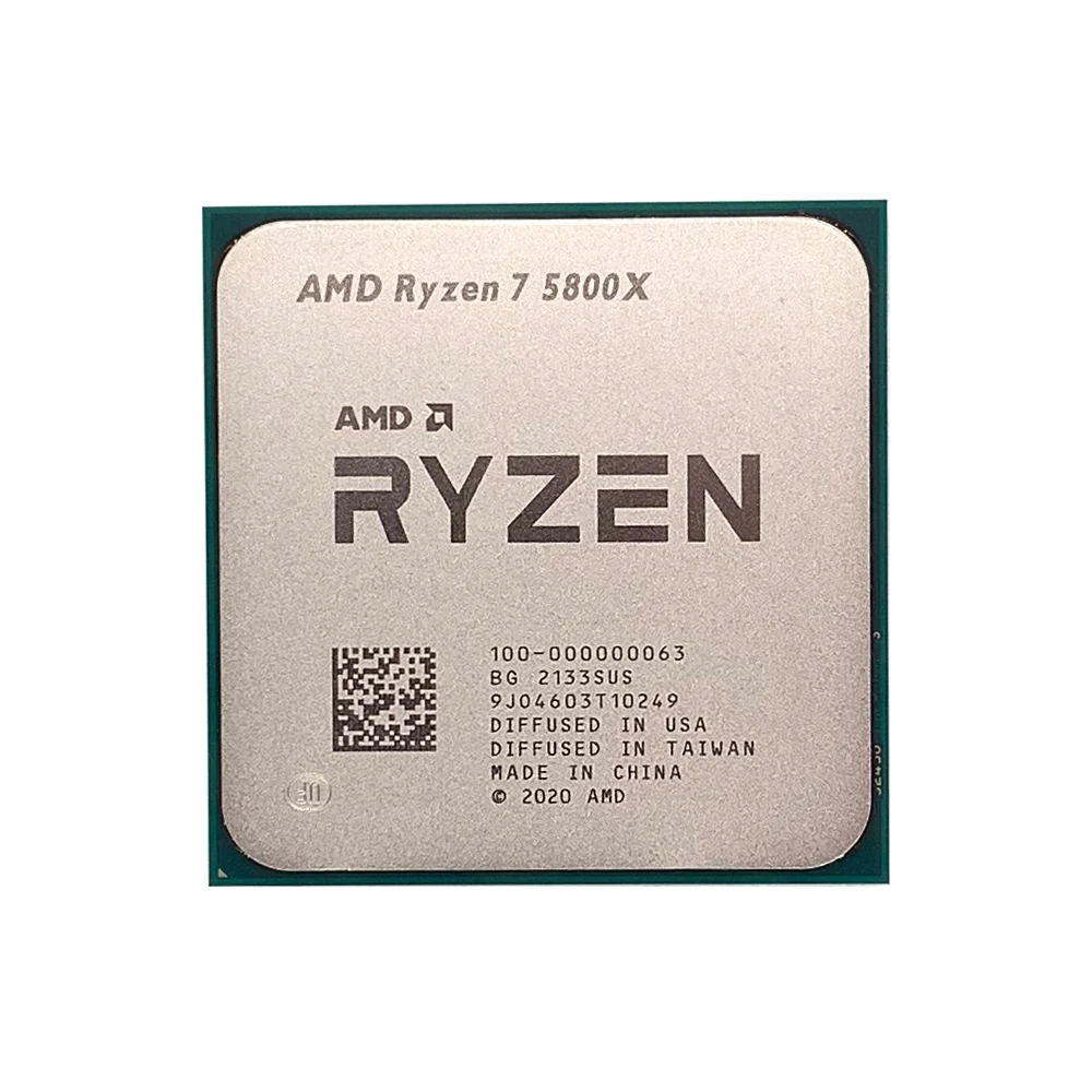 AMD Ryzen 7 5800X R7 5800X 3.8 GHz Eight-Core sixteen-Thread 105W CPU  Processor L3=32M 100-000000063 Socket AM4 no fan - AliExpress
