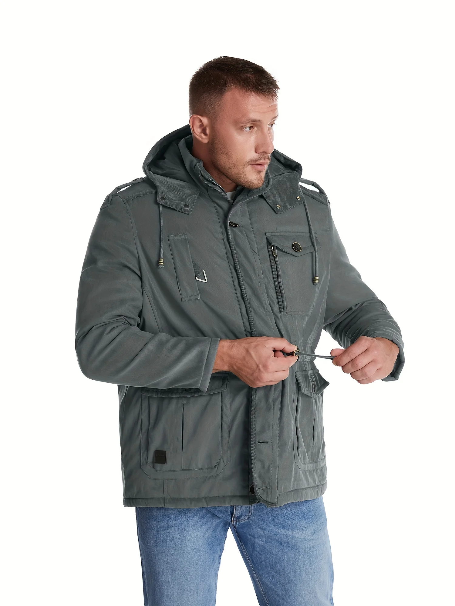 Men Clothing Luxury Padding Winter Parka Men Men's Coats Free Shipping New in Parkas Heavy Techwear Sportsfor Outdoor
