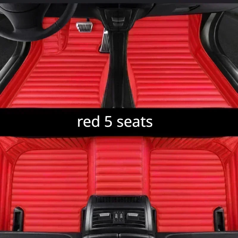 red 5 seats