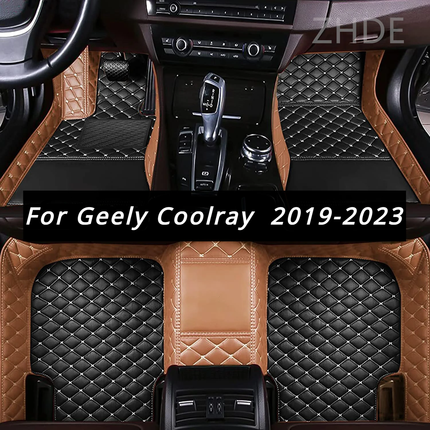 

Car Floor Mats for Geely Coolray Pro Cool 2023 2022 2021 2020 2019 SX11 Auto Interior Carpet Styling Cover Accessories Foot Rugs