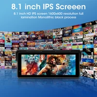 Jansite Portable 8.1 inch IP67 Waterproof Motorcycle 4K DVR GPS Navigation Wireless Carplay Android Auto Moto Recorder Monitor - Image 3