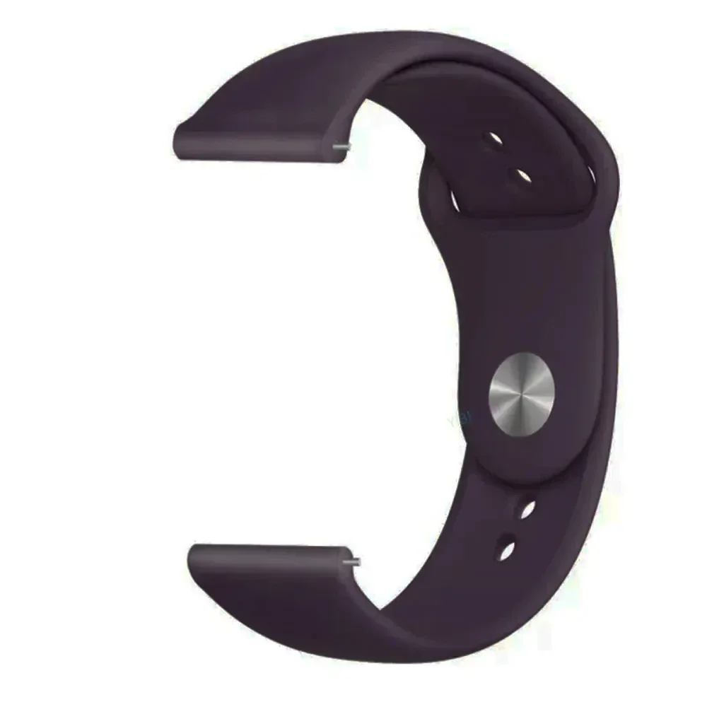 Versatile Silicone Watch Strap - Available in 18mm, 20mm, and 22mm Sizes