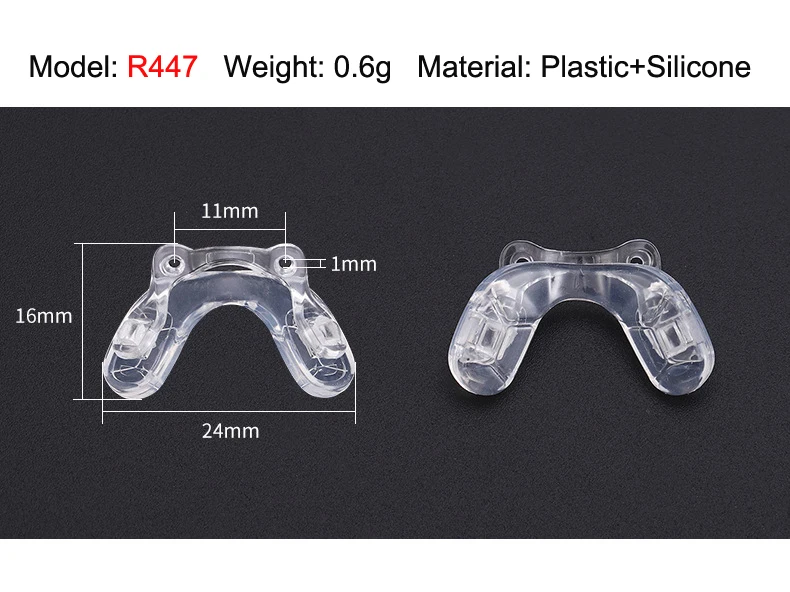 Set of 10 Anti-Slip Saddle Nose Pads
