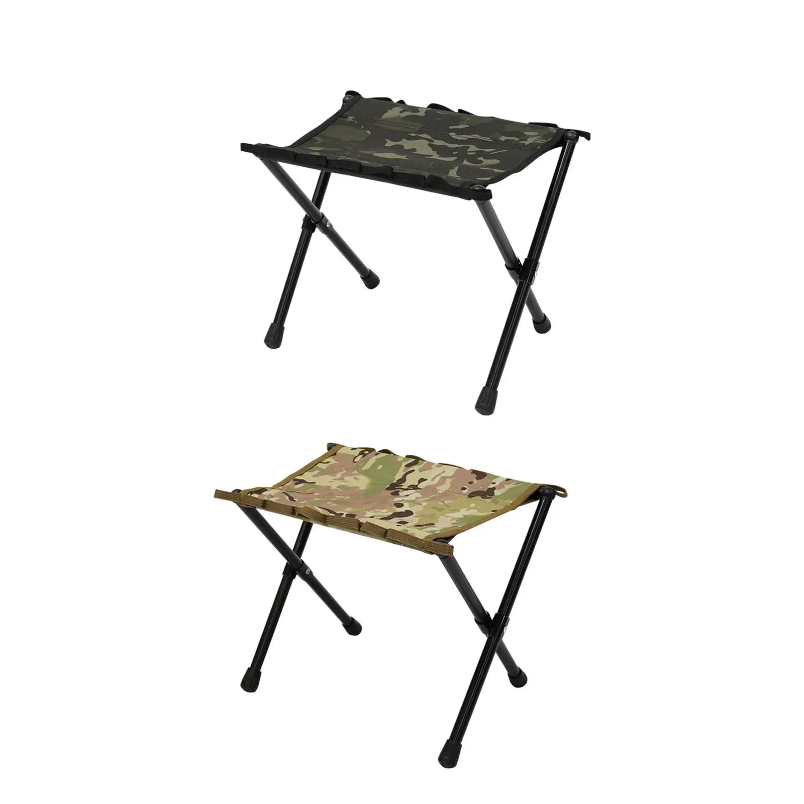 

Folding Stool Camping Lightweight Foot Rest Stool Collapsible Portable Saddle Chair for Beach Hunting Patio Hiking Festival