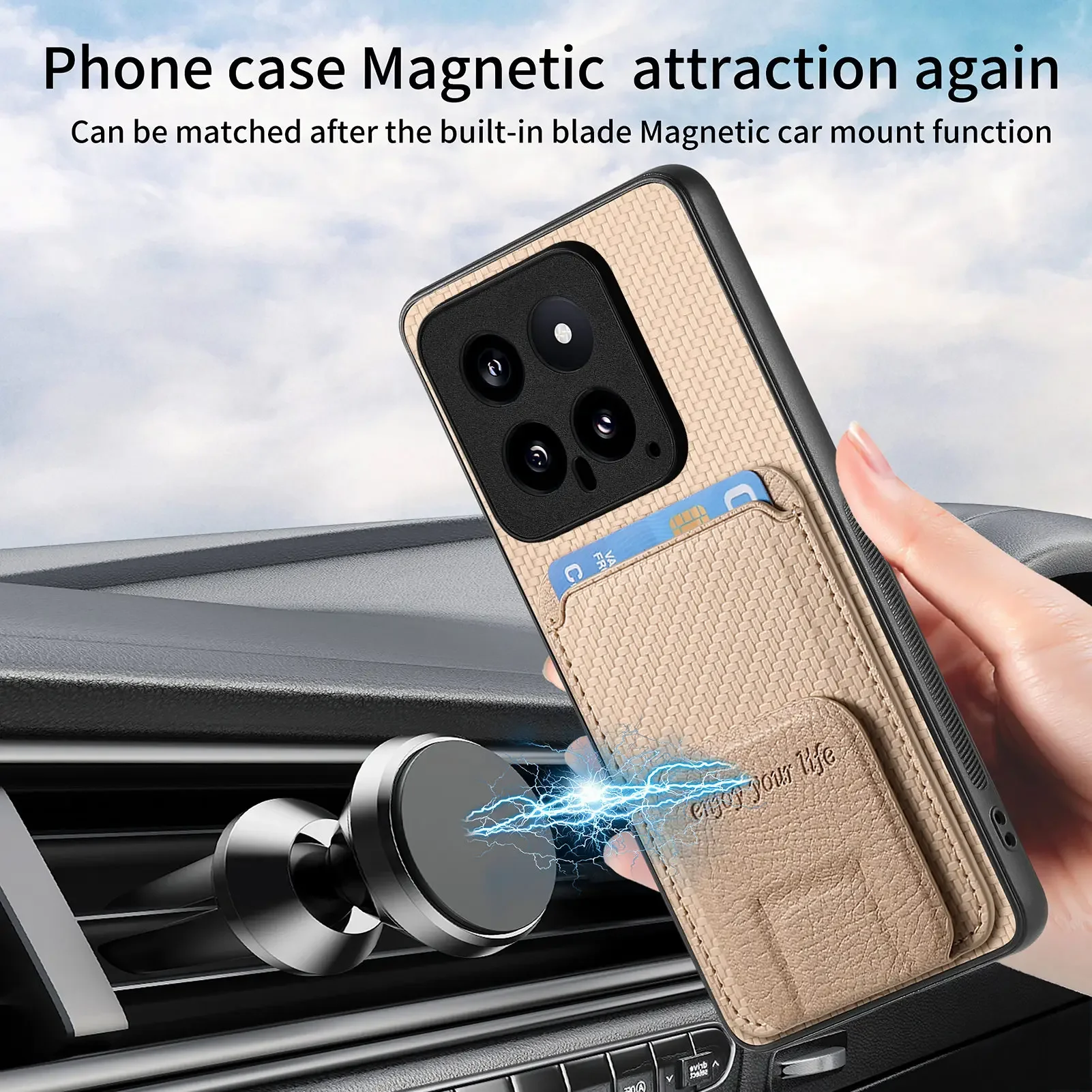 Foldable Kickstand Wallet Case with Card Slot and Pocket Bag Cover