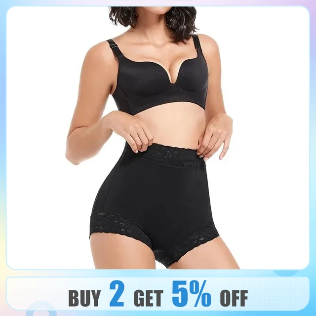 Plus Size High Waist Tummy Control Panty  Plus Size Tummy Control Underwear  - Women - Aliexpress