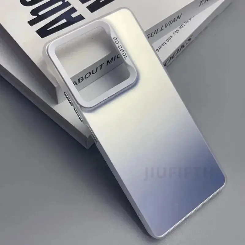 Matte Laser Colorful Bumper Armor Shockproof Phone Case Cover