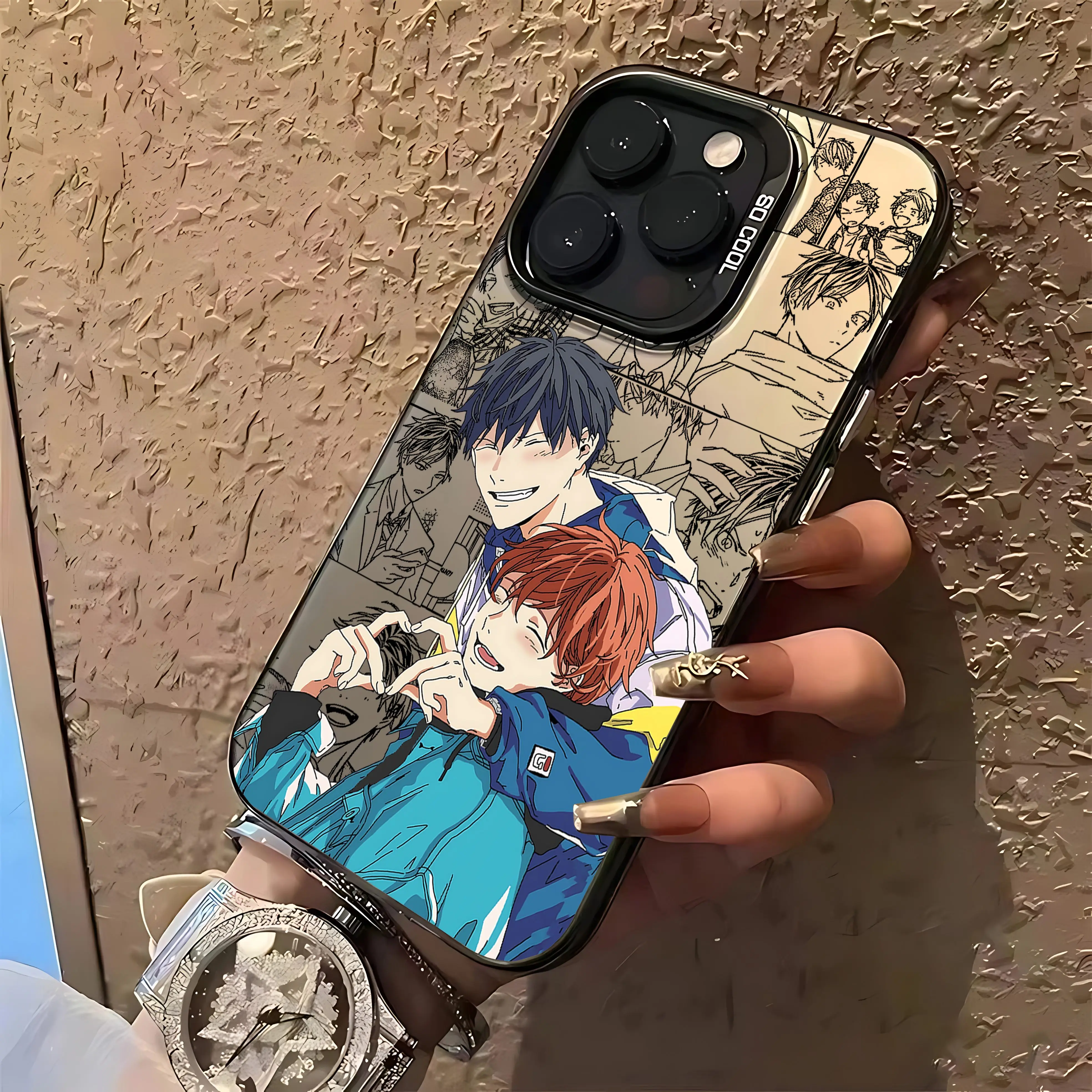 Anime Given Anti-Fall Matte Back Cover Phone Case