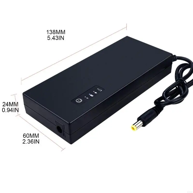 UPS Battery Backup 8000mAh UPS 12V 3A 38.48WH Uninterruptible Power Supply 83CF