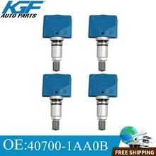 

4Pcs 40700-1AA0B TIRE PRESSURE SENSOR TPMS Monitoring 315MHz Fit Nissan Infiniti