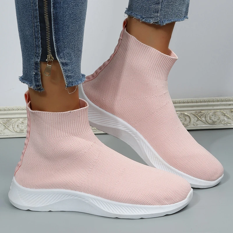 Runner Trainers Sock Trainers Womens River Island High Top