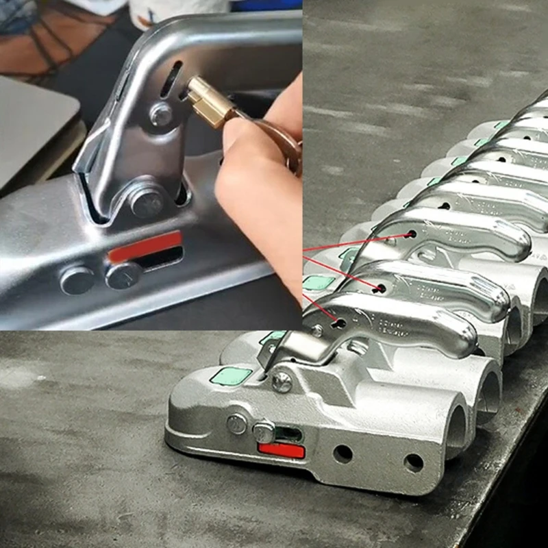 For Camper CaravanRVs Trailer Coupling Hitch Lock Insertable Security Anti-theft safety lock