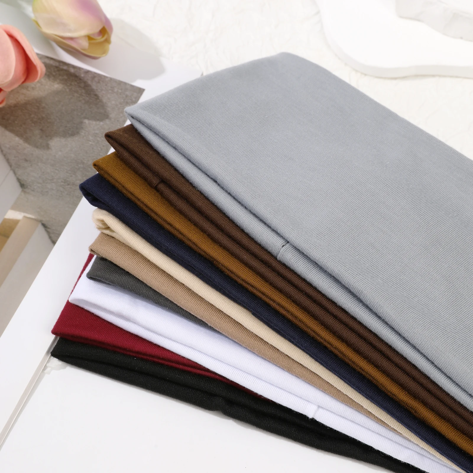 1pc Fashion Retro Elastic Headband Ladies Sports Yoga Hair Bands Sweat Absorbing Headscarf Bandana Head Band Hair Accessories