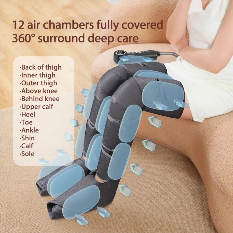 Home Air Wave Leg Massager Air Circulation Massager Intelligent inflatable Air Pressure Leg beauty instrument