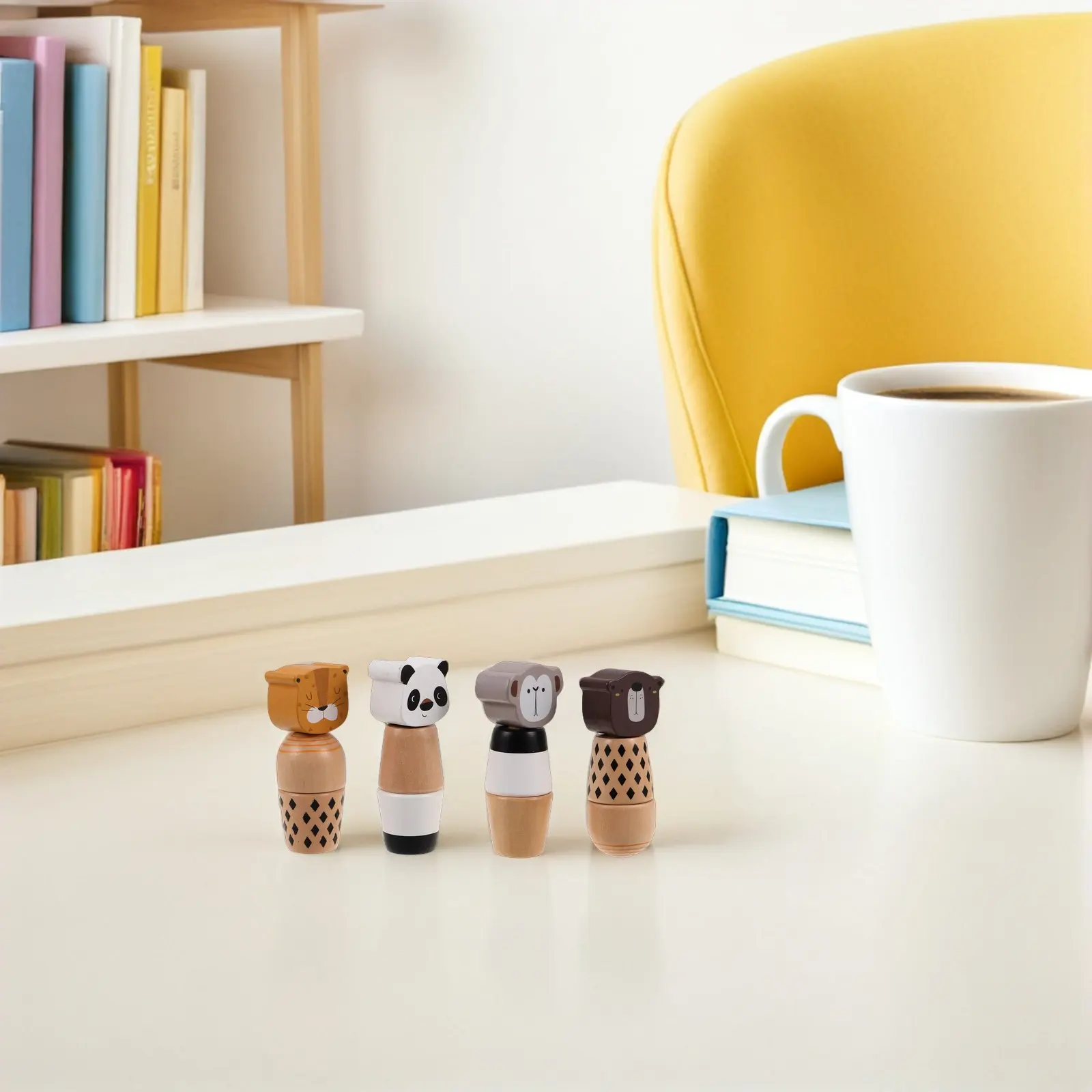 4Pcs 어린이 너트 볼트 조기 교육 몬테소리 운동 능력 개발 미세 운동 능력 개발 세트 유치원 학습 나사