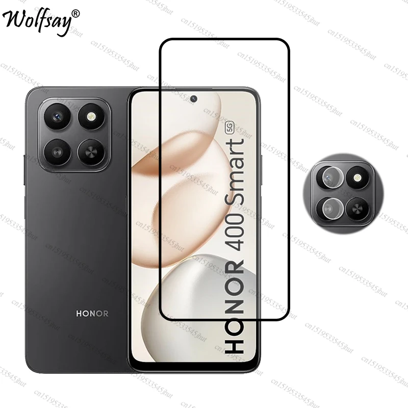 Enhanced Full Cover Tempered Glass Screen & Camera Protector