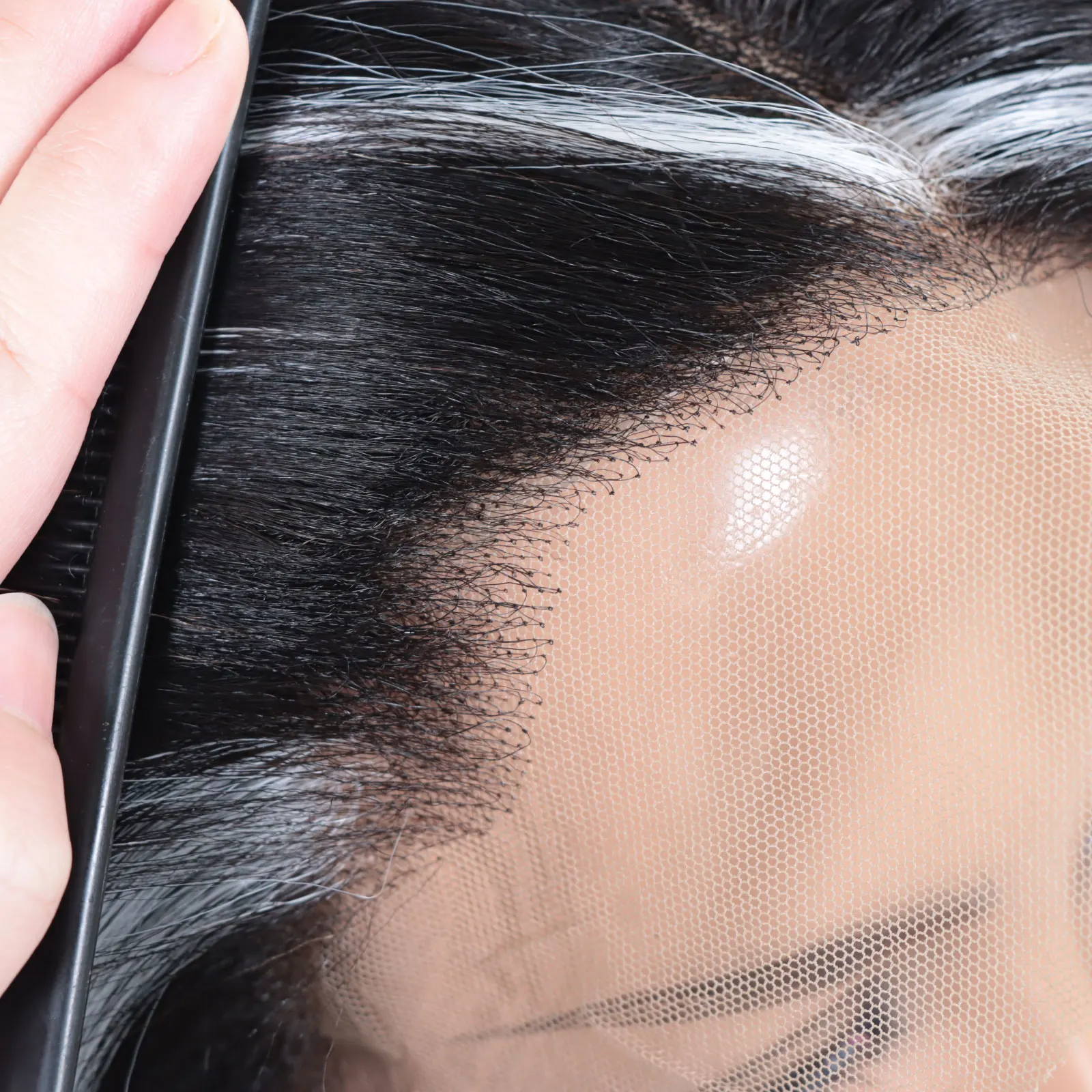 Рисунок 2 - Парик из человеческих волос Mix Grey