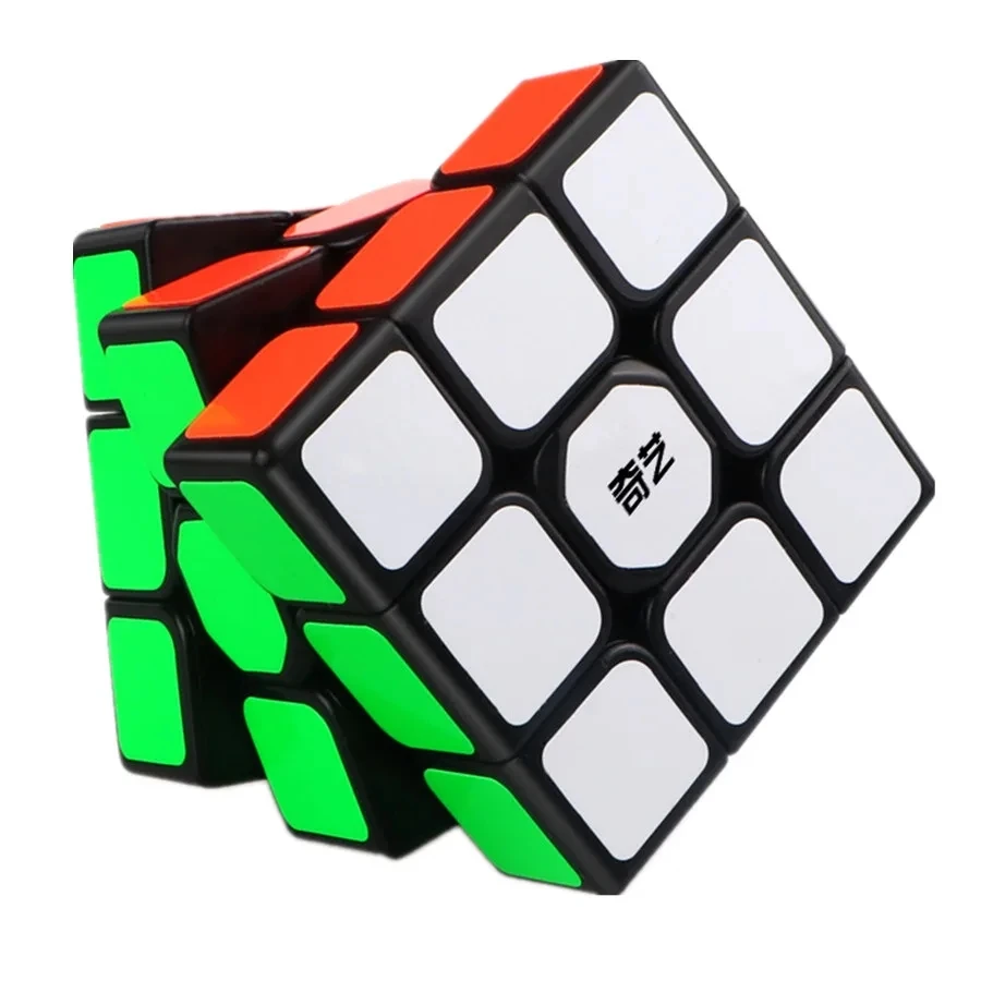 Qiyi 세일 W 3x3 매직 큐브, QY 스피드 큐브, Qihang W 블랙 스티커..