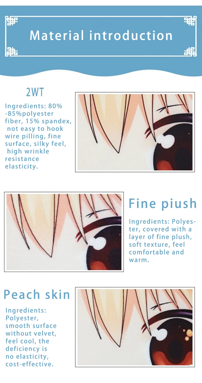 Description Picture 4 of itemDakimakura Anime Pillow Case Azur Lane Regensburg Double-Sided Print Of Life-Size Body Pillowcase Gifts Can Be Customized