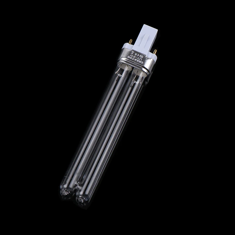UV Curing Lamp UV Disinfection Lamp UV Sterilization Lamp 1pc 9w Replacement UV Lamp Bulb Spare Tube For Hw-303b 304b 404b Jup-01 Uv Canister Filter Cf400uv Cf500uv G23 2 Pin