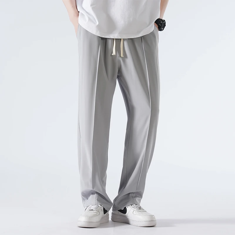 Рисунок 2 - Брюки мужские прямые однотонные на шнуровке