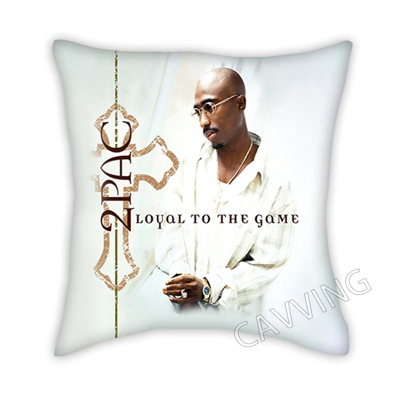 

TUPAC 3D Print Polyester Decorative Pillowcases Throw Pillow Cover Square Zipper Cases Fans Gifts Home Decor