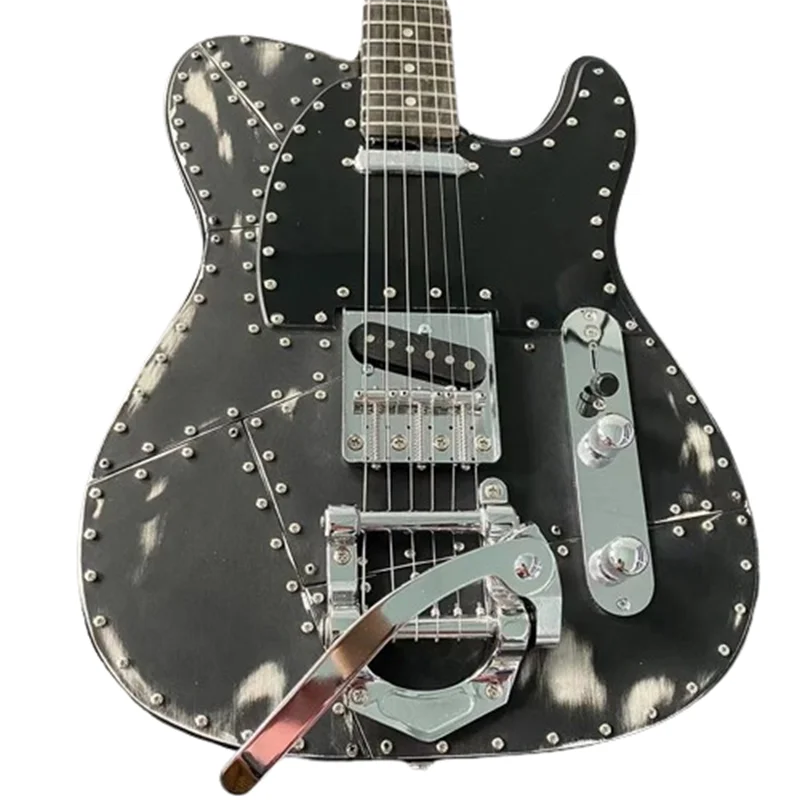 

Black Tiger Skin 6-String Electric Guitar Free Shipping in Stock