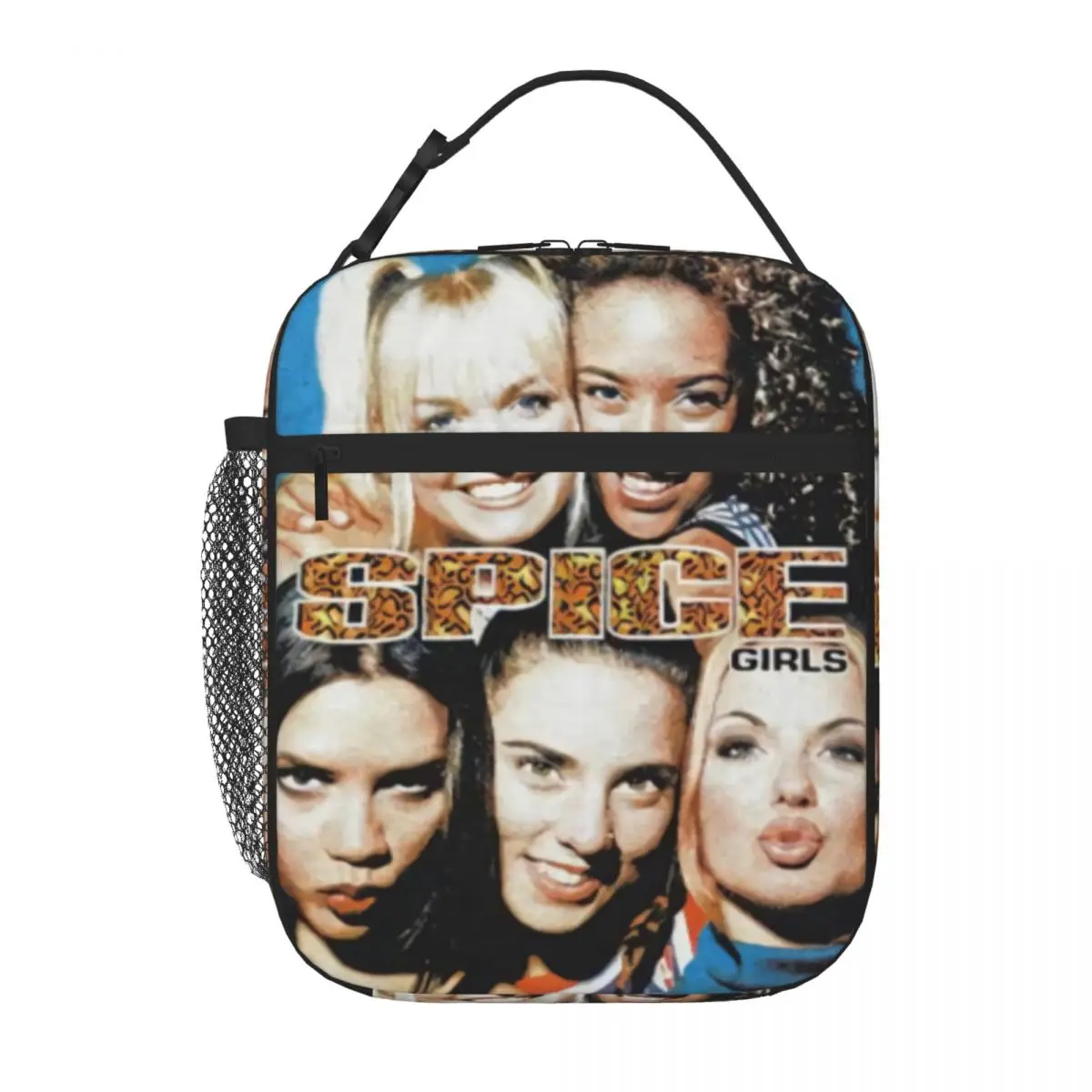 Spice Girls Album Fotografico Stampato Pranzo Tote Lunchbox Borse Termiche Lunch Box Thermal
