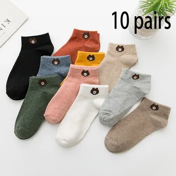 10 Pairs Women’s Bear Socks 1