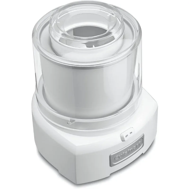 Cuisinart Ice Cream Maker Machine, 1.5 Quart Sorbet, Frozen Yogurt Maker, Double Insulated, White, ICE-21P1 3