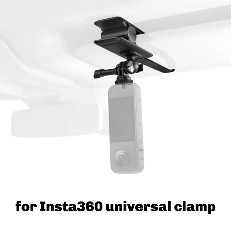 액션 카메라 스위블 클램프 X5 X4 X3 Pro 2 GO 3S 카메라 액세서리 유니버설 클램프-TCES