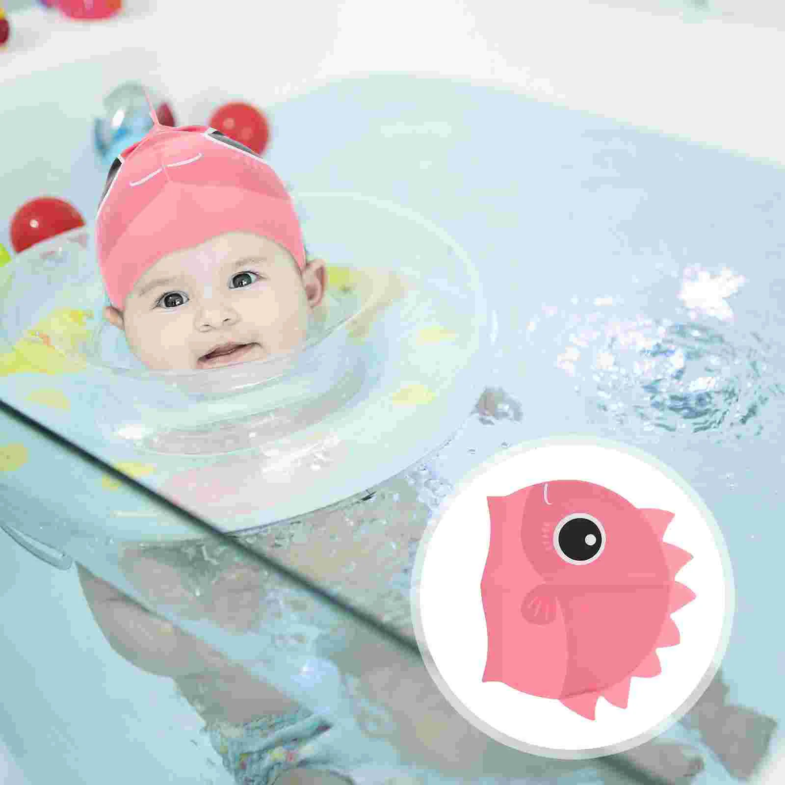 

Swimming Cap Unisex Bath Hat Dinosaurs Design Cartoon Baby Children Caps Waterproof Kids Silicone Outdoor Boys Girls