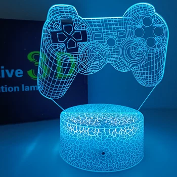 3D Game Controller LED Night Light 2