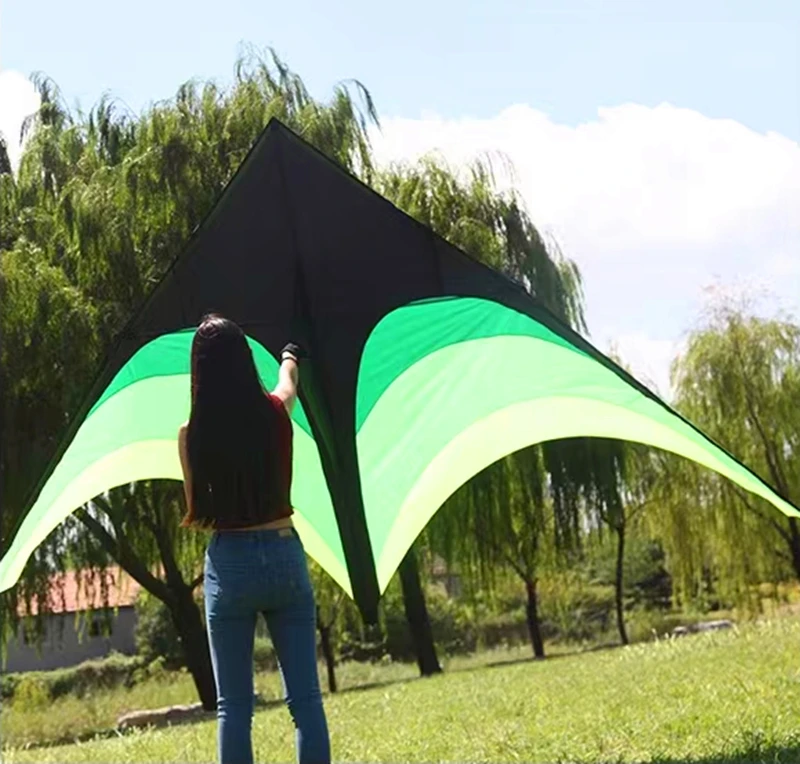 free shipping 2m large delta kite flying toys line kids kites ultra large kite professional kite inflatable toys big wind kite 5