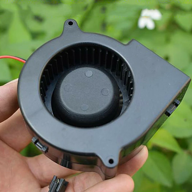 3W Mini Brushless Fan Large Air Volume 7530 Fan DC 6V-15V 12V Tiny