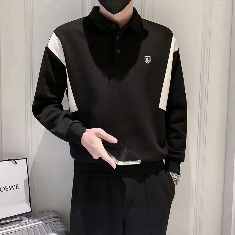 

Spring Golf Men's T-Shirt long sleeves Golf Polo Shirt Men's Sports Casual Golf apparel Outdoor loose Fashion tees golf Clothing