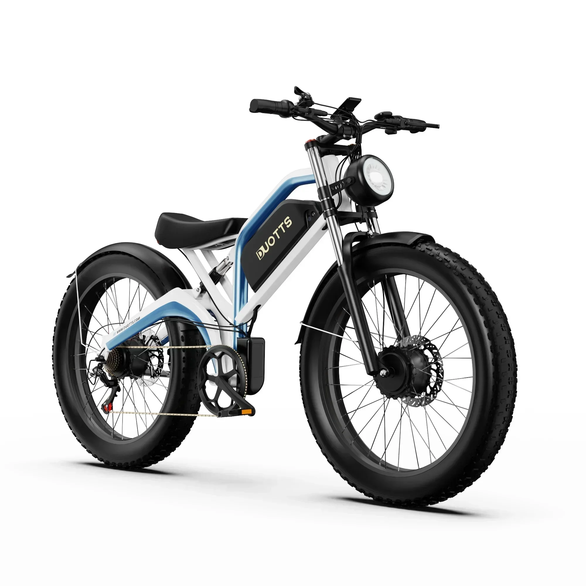 Factory direct delivery DUOTTS N26 electric bicycle 2000W 52V 23Ah E-BIKE fat tire mountain city electric bicycle