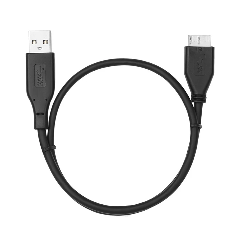 USB3.0 to Micro B Convert Cable for Samsung Lenovo Sony Seagate Toshiba Mobile Hard Disk HDD Cell Phone Laptop Data Extend Line