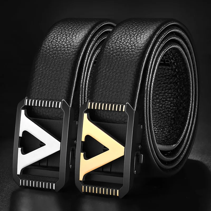 Mens Fashion Famous Brand Designer Belts Luxury Male Genuine