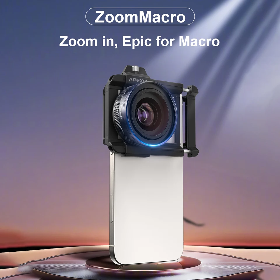 APLZM100 Objectif Macro Léger Pour Smartphone Avec Capacité
