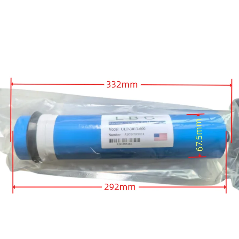 USA 600 gpd reverse osmosis filter ULP 3012/3013-600 gpd ultrafiltration membrane reverse osmosis membrane ro water filter cartr water filter