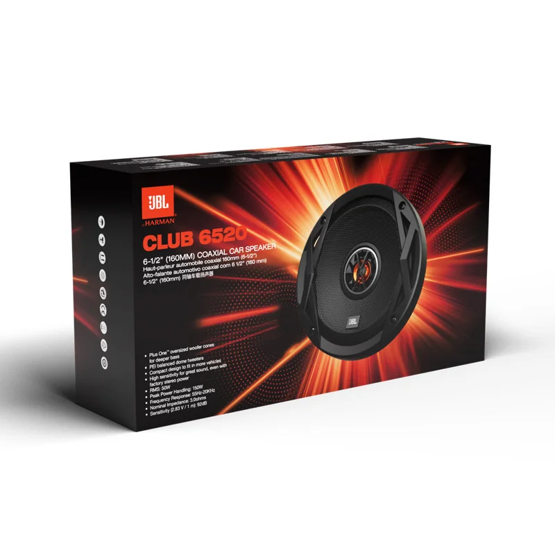 JBL مكبرات صوت للسيارة زوج واحد من مكبرات الصوت ال...