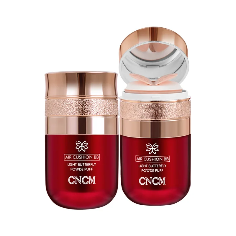 Air Cushion BB Cream Butterfly Powder Puff Moisturizing Foundation Concealer Whitening Oil-control Waterproof Makeup Cosmetics 6