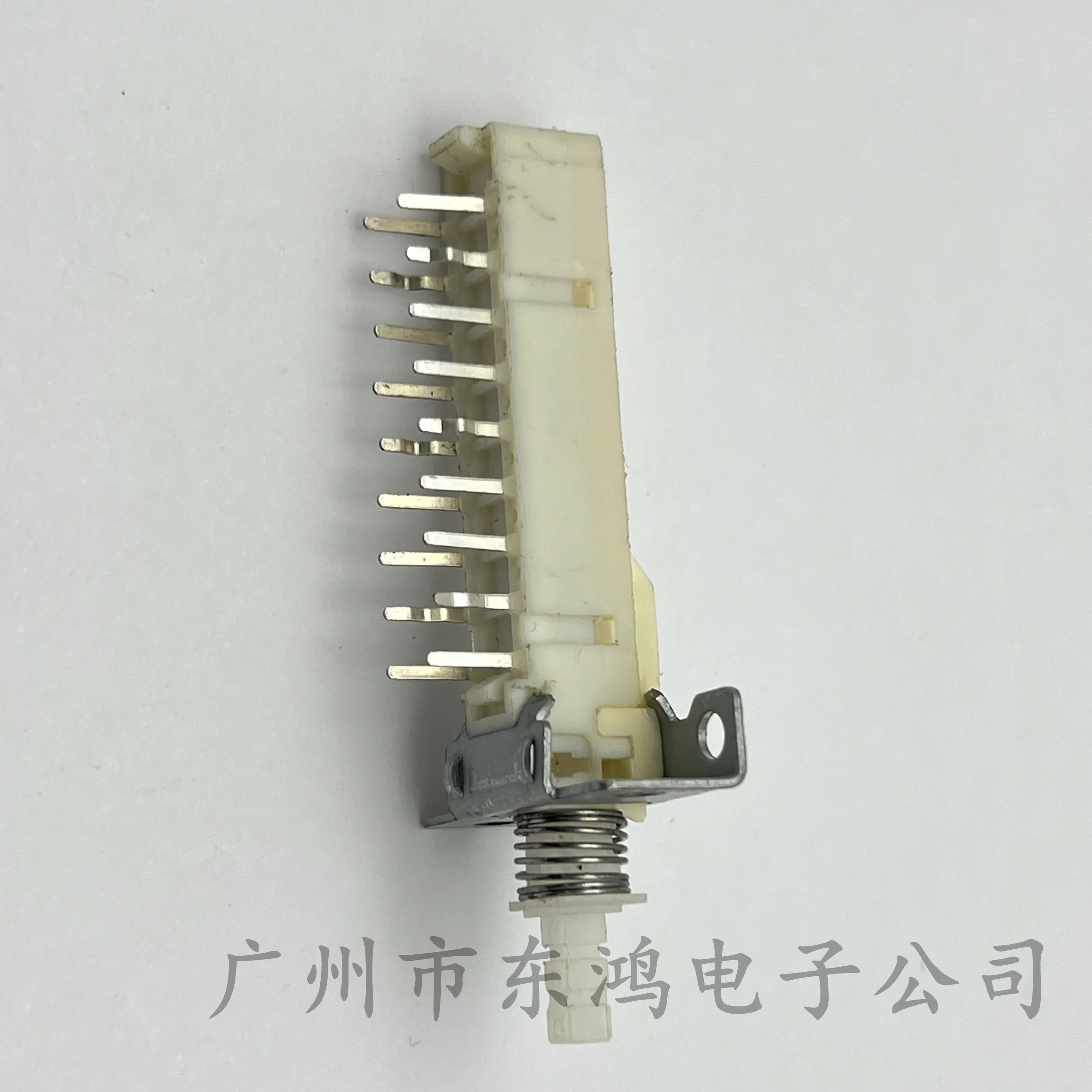 1 PCS ALPS Alps self-locking switch 2*9 pin switch 18 long pin with bracket push toggle switch,electronic components