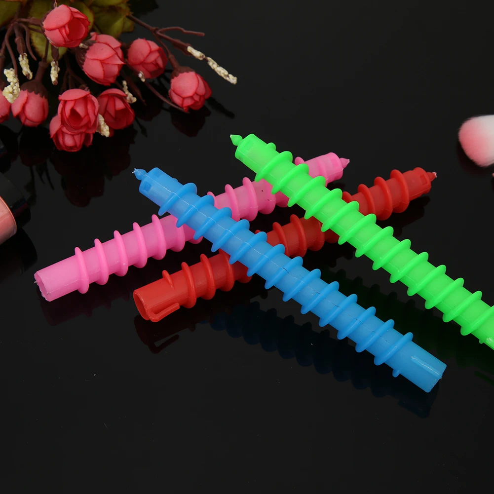 헤어 펌 롯드, 스파이럴 헤어 펌 롯드, DIY 롱 헤어 롤러, 열 없는 헤어 롯드, 컬러 헤어 롯드, 헤어 살롱용