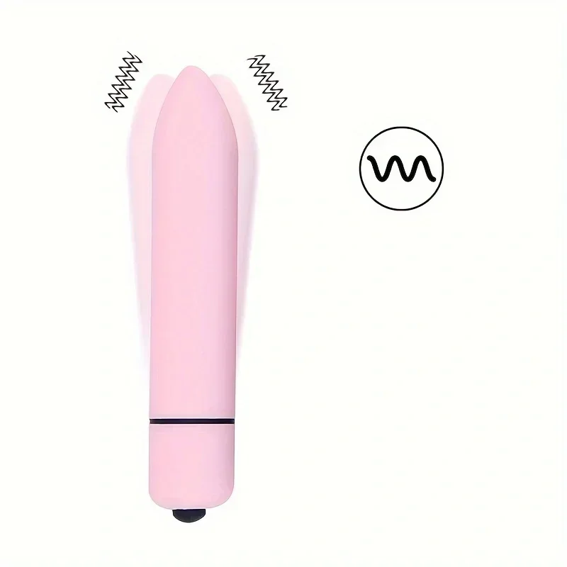 Mini Vibratory Face Massager Lipstick-sized Waterproof for Eye and Face Relaxation Wrinkle Reduction 1PC