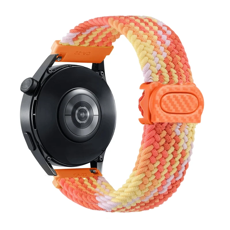 Braided Solo Loop Bracelet Watch Strap, 20mm/22mm