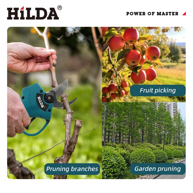 Cordless, Brushless Electric Pruning Shears